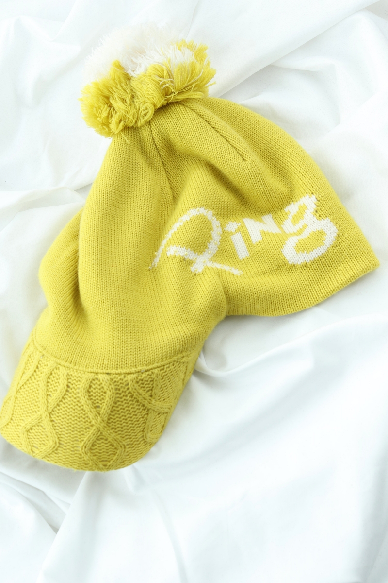 W(F) 핑 모자 겨울용 기모 방한 골프 귀덥개-2749