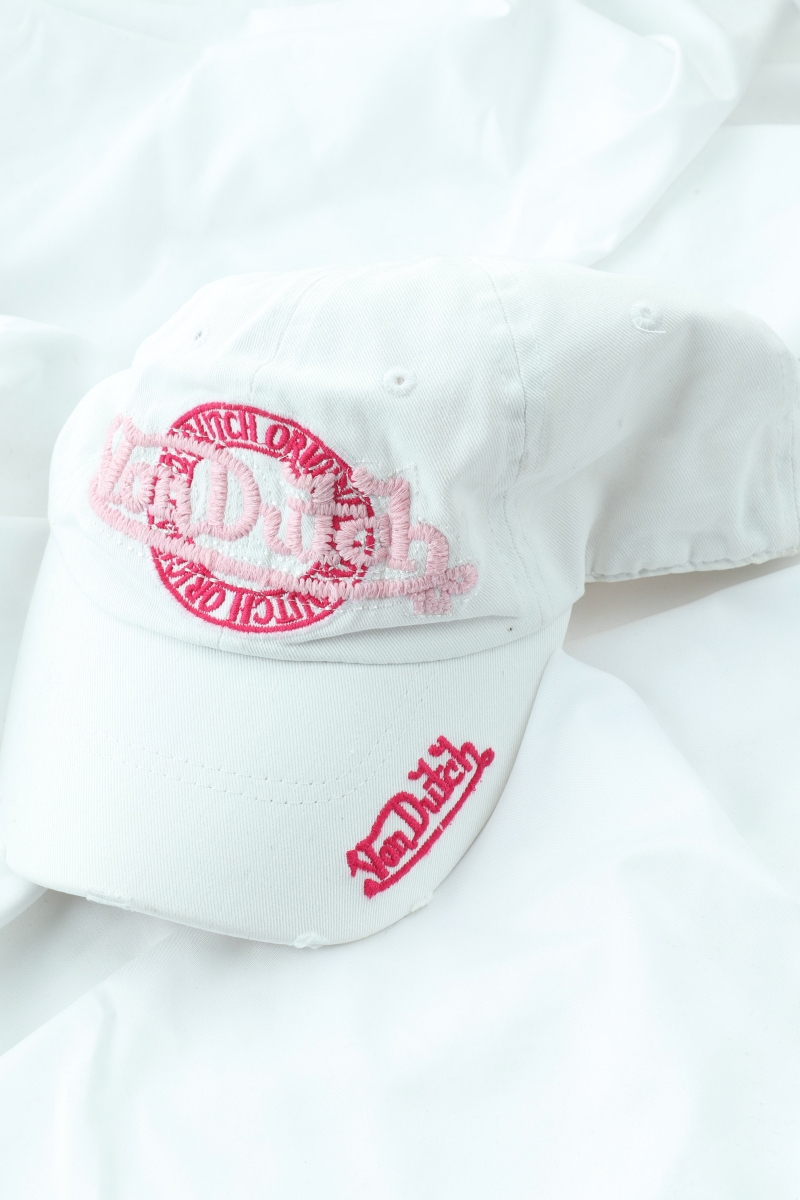 (F) VONDUTCH 본더치 모자 YK2 희귀 매물 흰색-2757