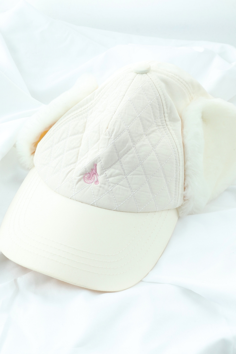 (F) 빈폴 모자 누빔 귀돌이 퀄팅 겨울 방한-2759