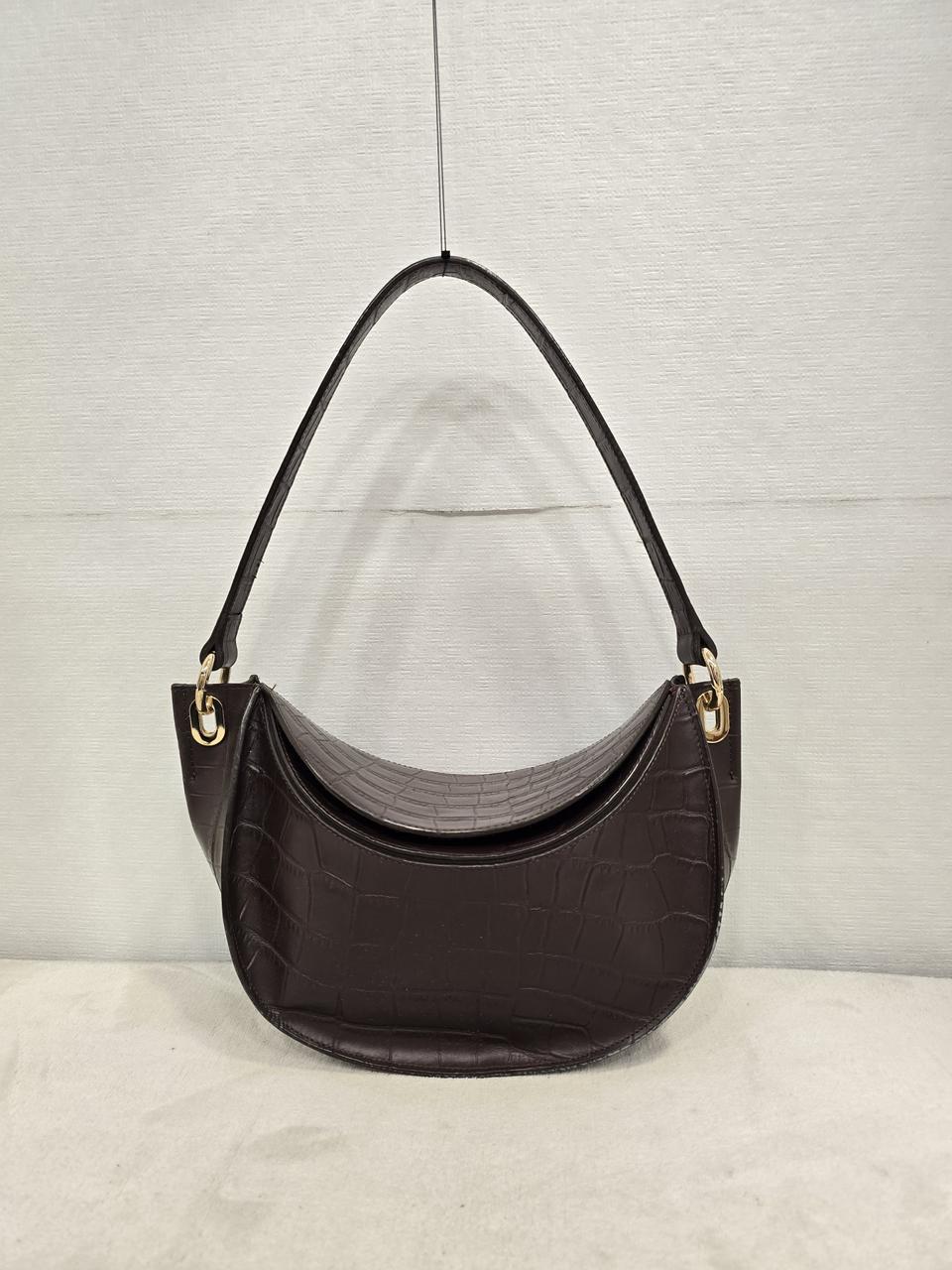 주드리뜨 크로커다일 패턴 CC백 바게트백 숄더백