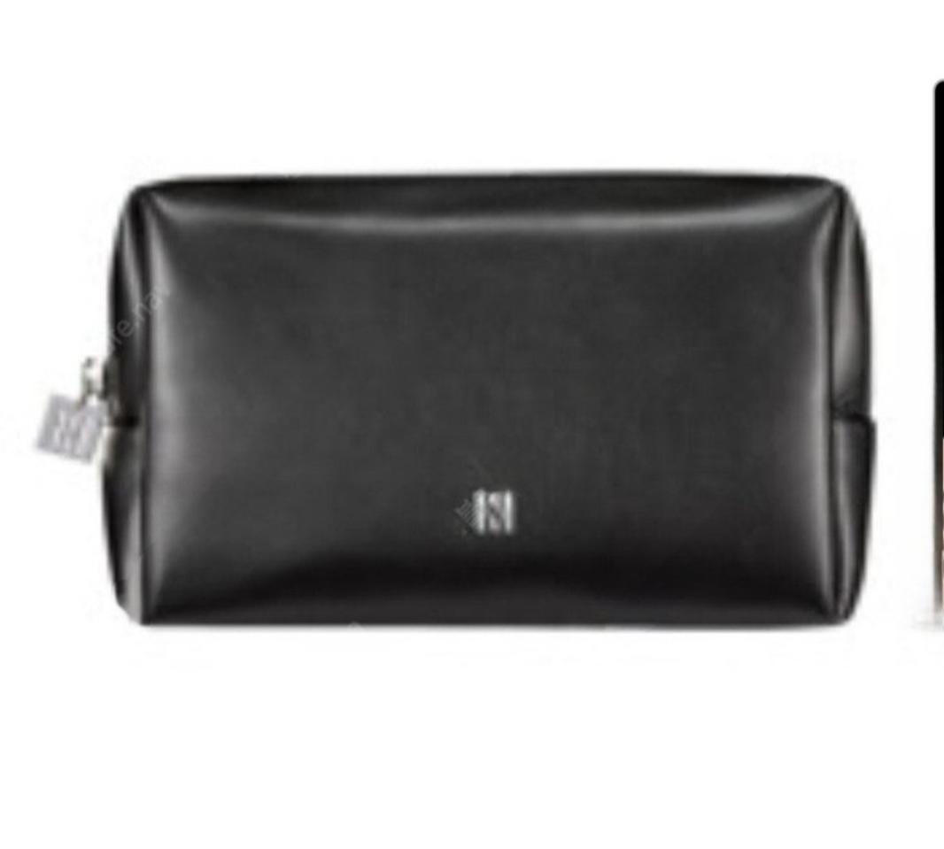 택포) 헤라 블랙 레더 파우치