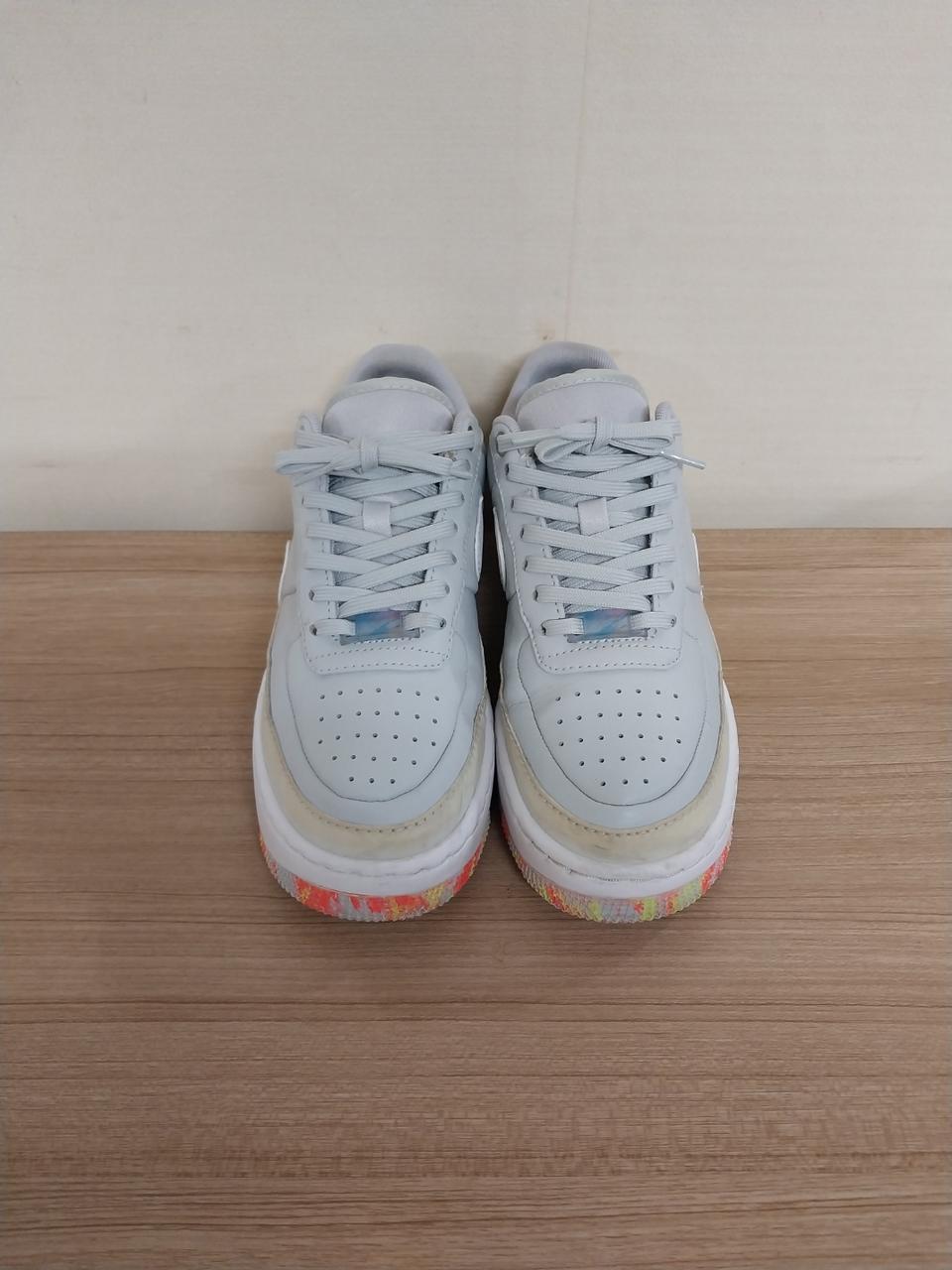 여성 나이키 에어포스1 제스터 XX 프린트 퓨어 플래티넘 운동화 (240