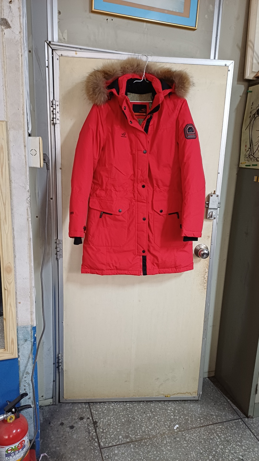 프로스팩스 남성거위털파카 95싸이즈