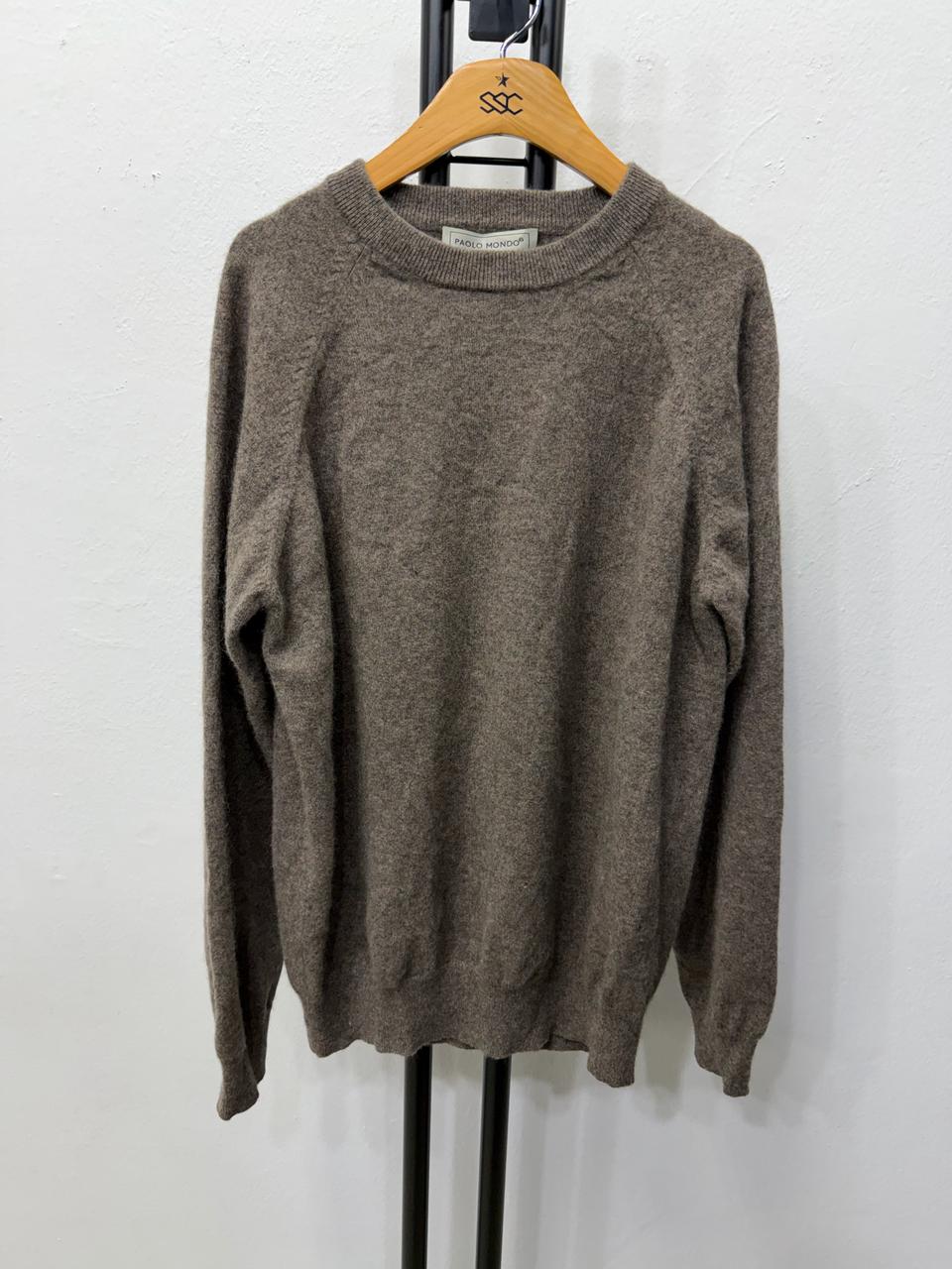 정품) 파올로 몬도 여성 캐시미어100 니트 스웨터 M