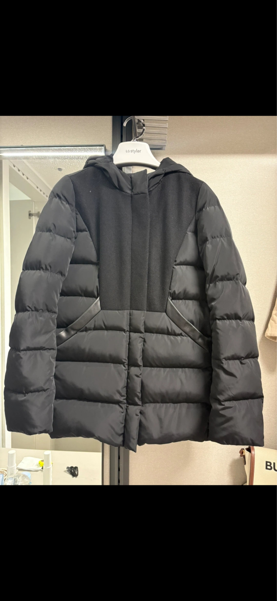 Maje(마쥬) 후드 다운(100%)패딩