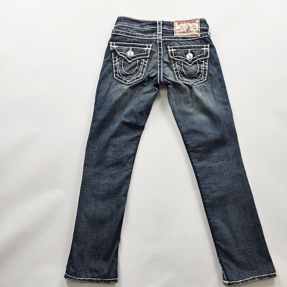 트루릴리전 청바지 약스판 데님 사이즈24 R3505