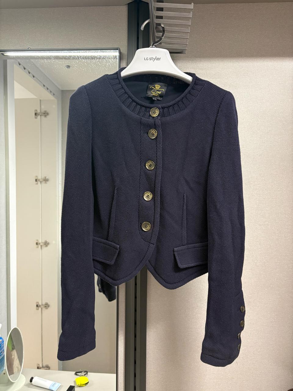 오즈세컨 자켓형 가디건