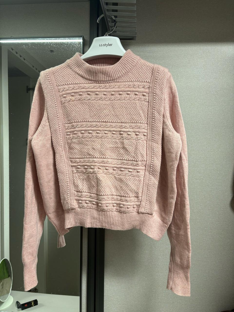 잇미샤 핑크 니트