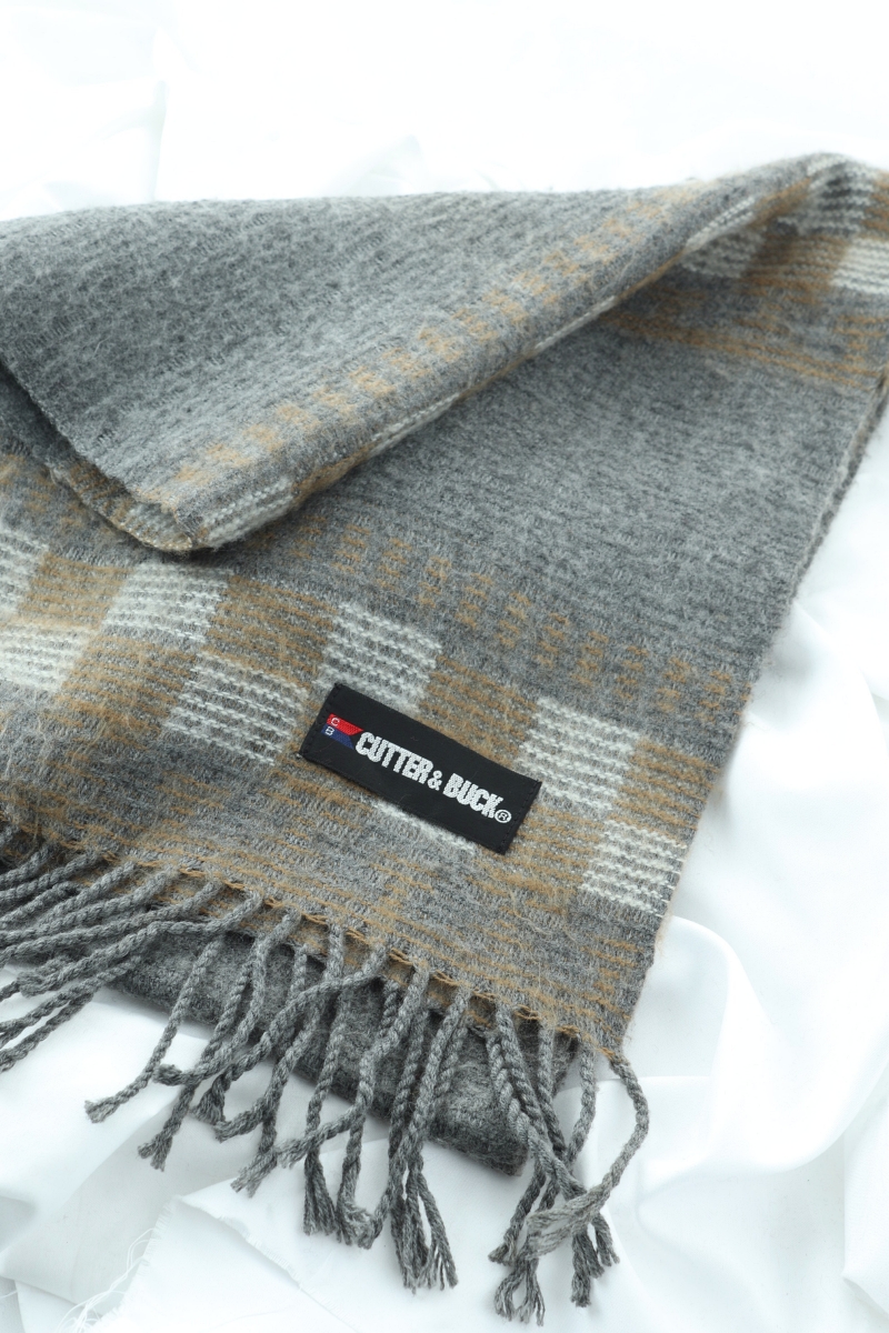 (F) 커터앤벅 목도리 머플러 사용감 그레이 따뜻 울-2724