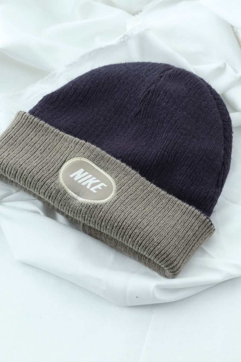 (F) 나이키 모자 00년대 올드스쿨 비니 니트 리버시블 양면-272C