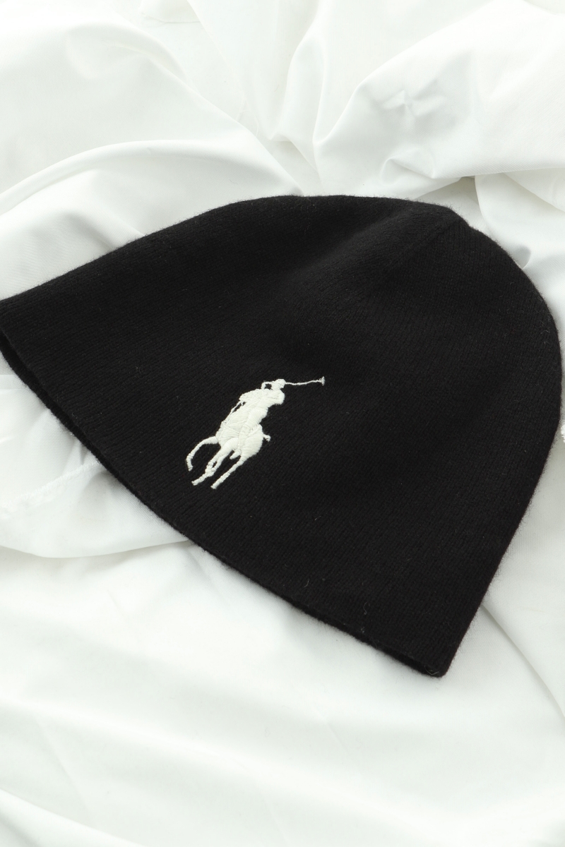 (F) 폴로 랄프로렌 모자 Y2K 희귀 매물 검흰 빅포니-2730