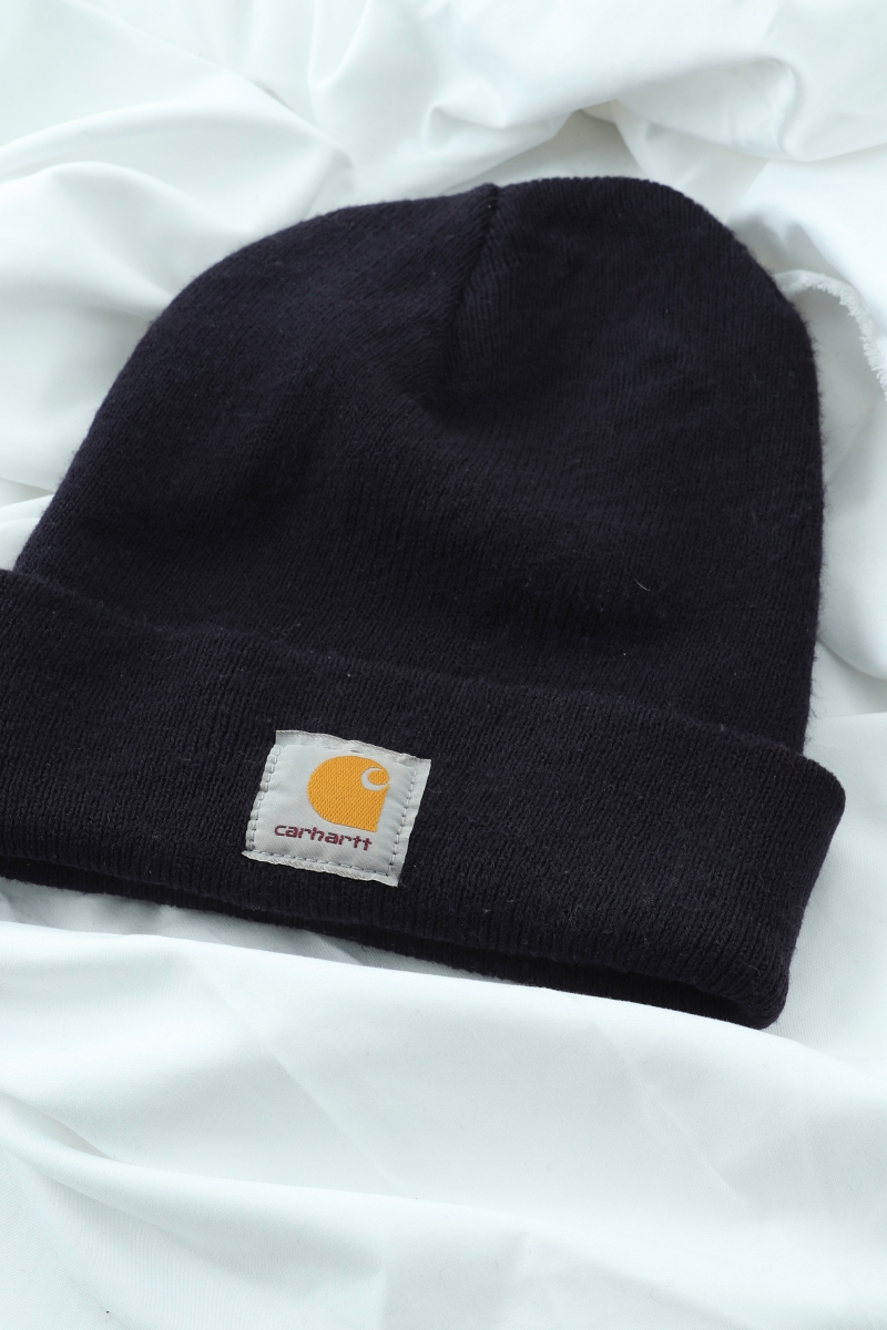 (F) 칼하트 모자 비니 딥네이비 따듯-2731