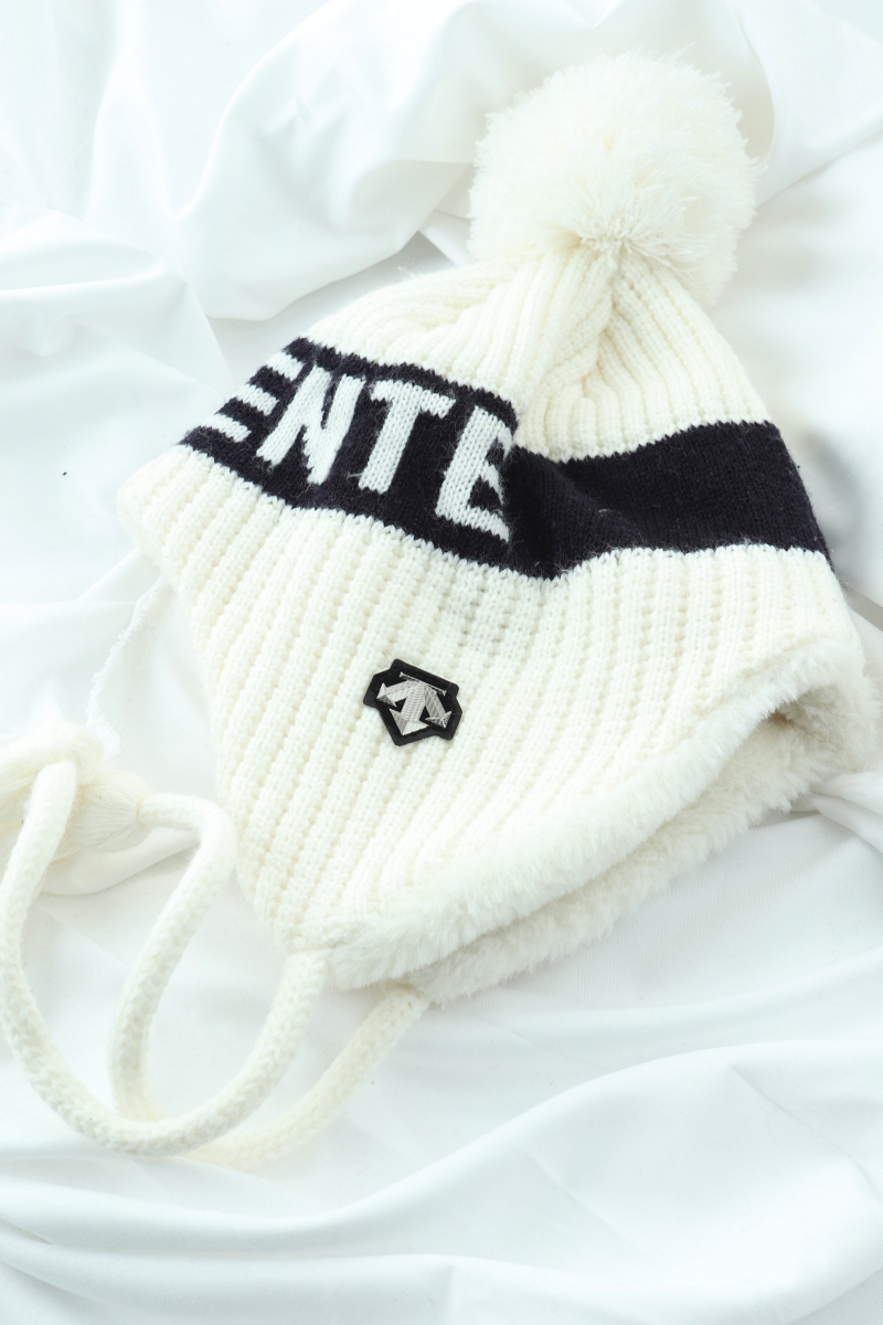 (F) 데상트 모자 트루퍼햇 기모 방한 귀돌이-2735