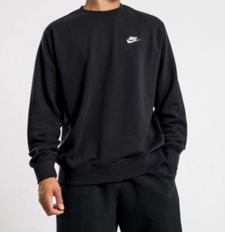 나이키 맨투맨 NSW 면 라운드넥 긴팔티 남여공용 맨투맨 커플티 트레이닝