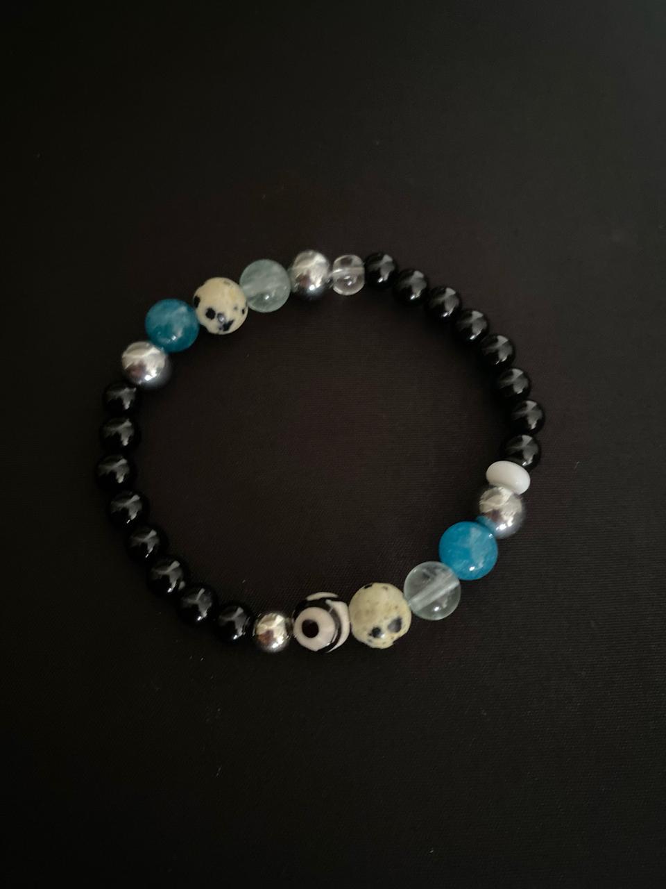 오닉스 레이어드 팔찌