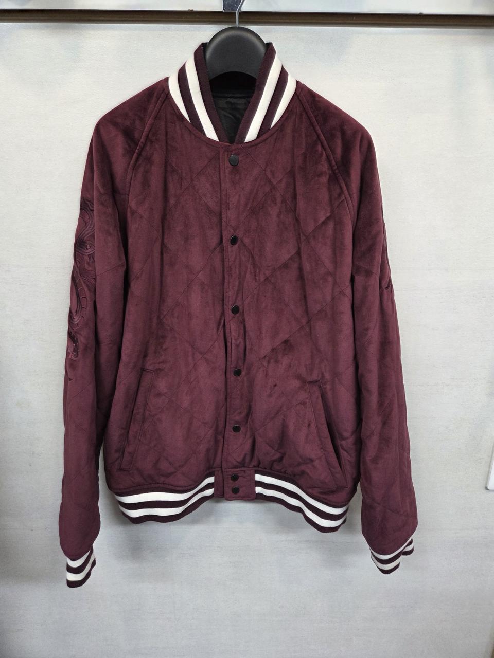 리바이스 스네이크 스카쟌 리버시블 벨벳 스카쟌 자켓 M