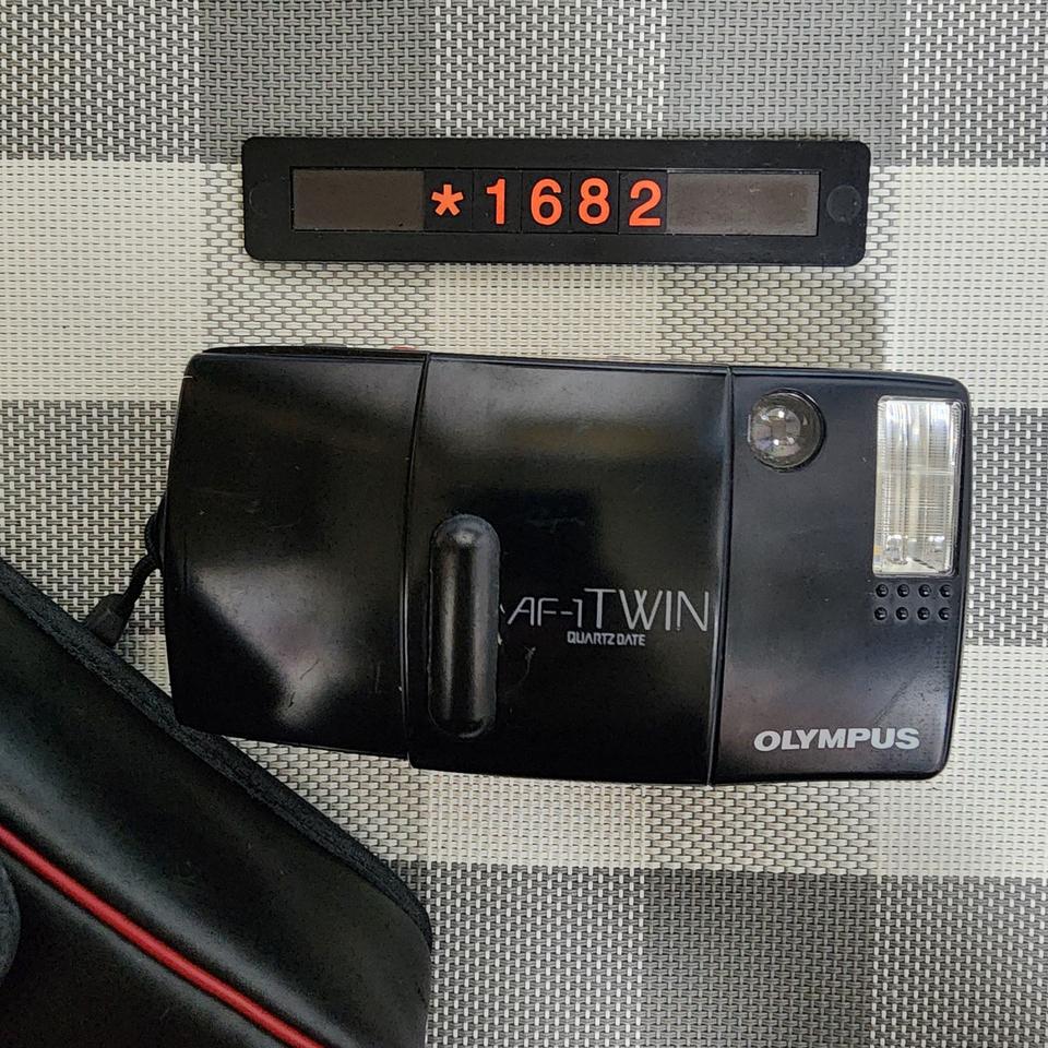 올림푸스 AF-1 트윈 필름카메라 파우치포함