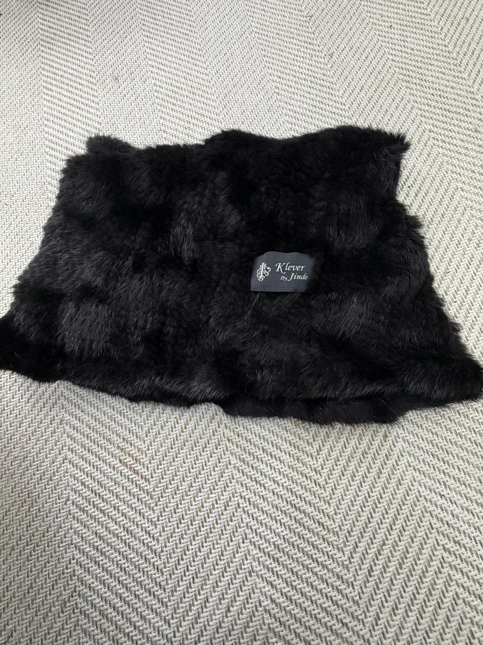 정품) Klever by Jindo 진도 블랙 밍크 머플러 워머