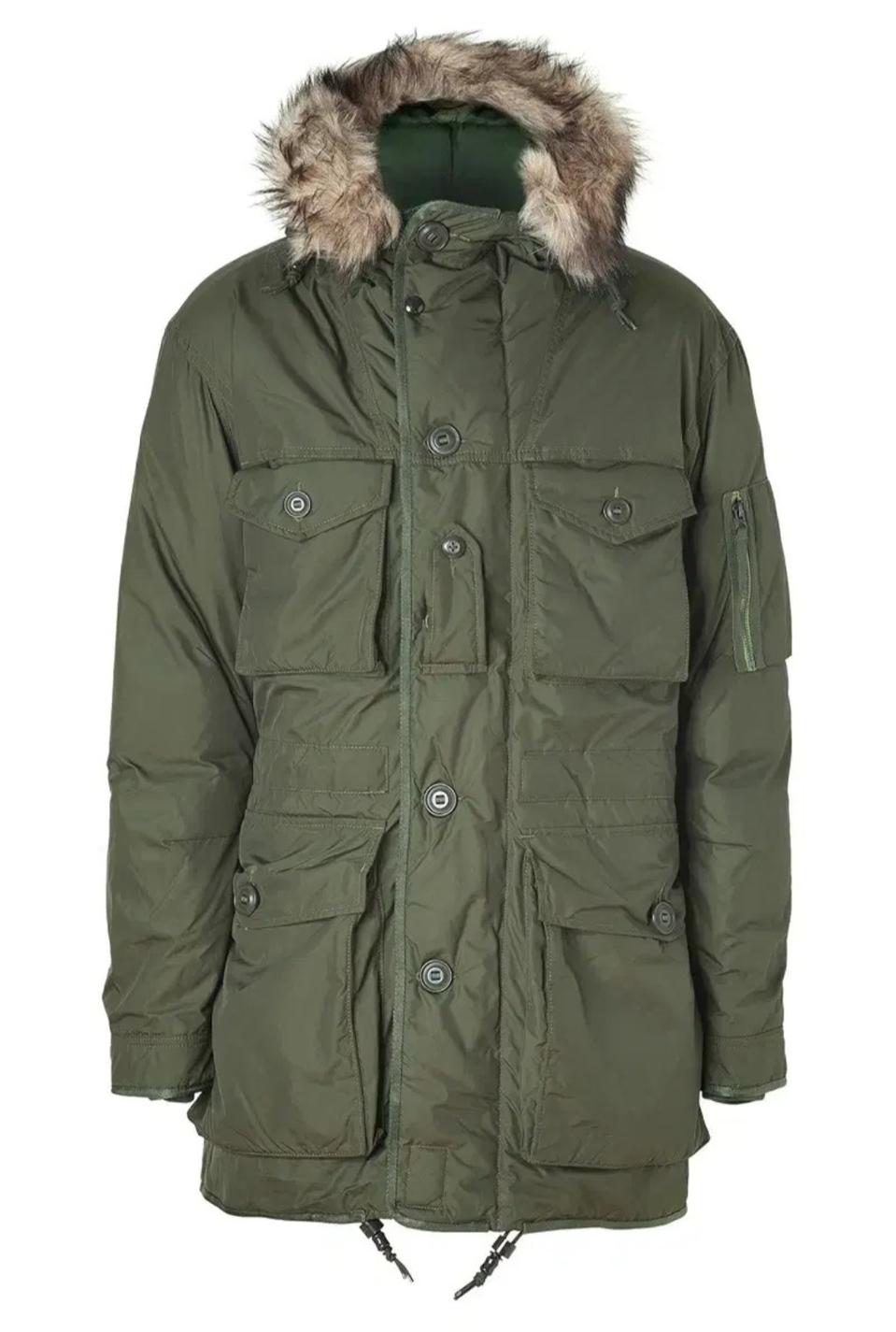 폴로 캐나다군 IECS 덕다운 파카