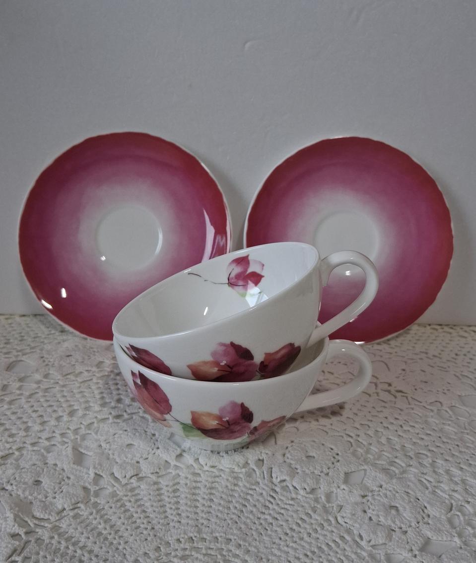 한국도자기 메이플 찻잔 세트 2조