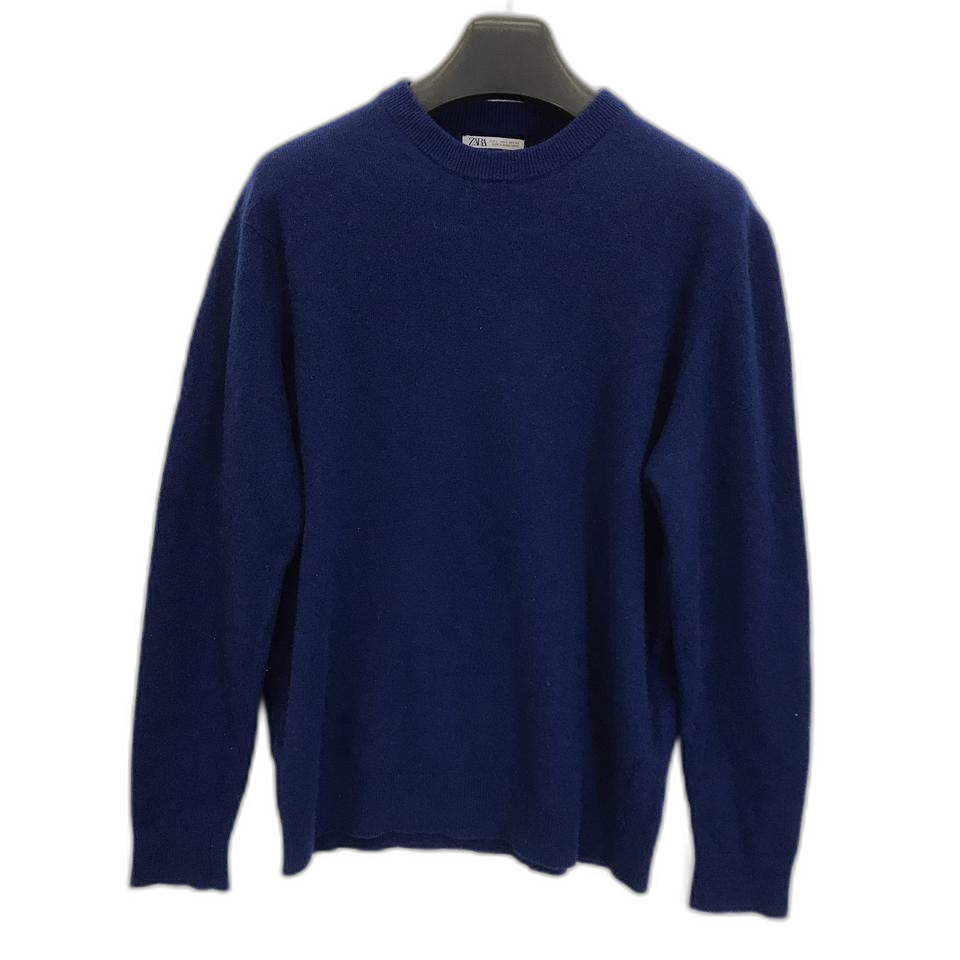 자라 울모직 블루니트 [남성L사이즈]