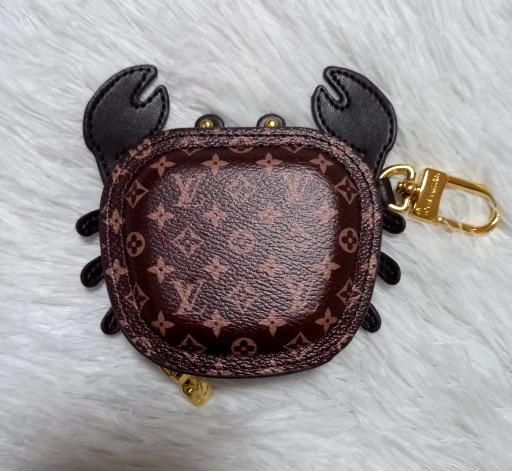 루이비통 꽃게 동전 키링 백참