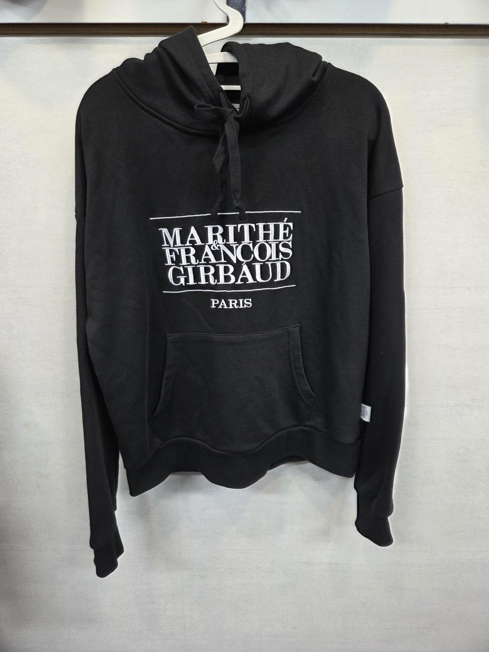 마리떼프랑소와저버 클래식 자수로고 후드티 m