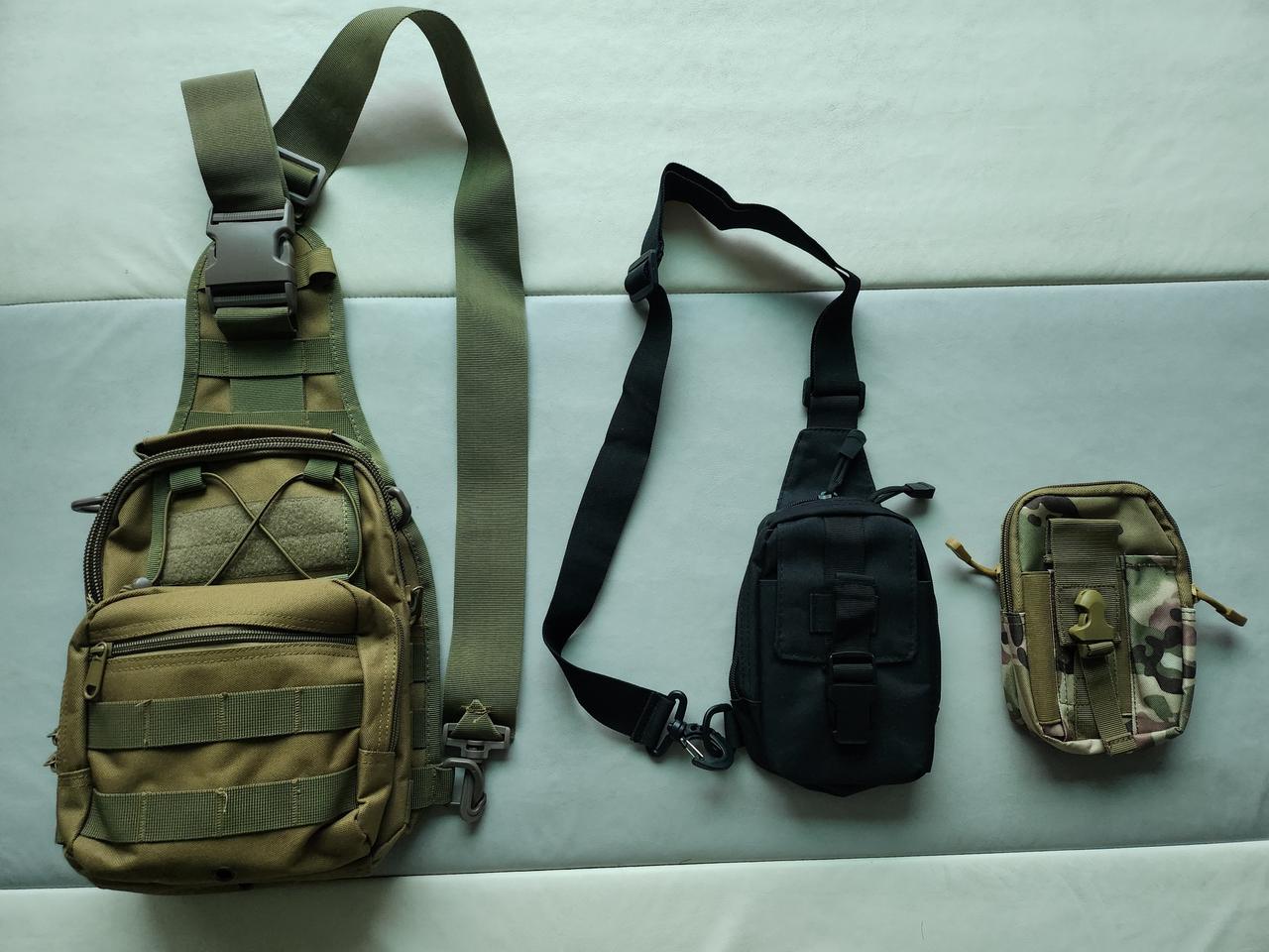 남성 슬링백 소형백 새제품 캠핑 아웃도어 캠퍼 등산 트레킹 낚시 자전거