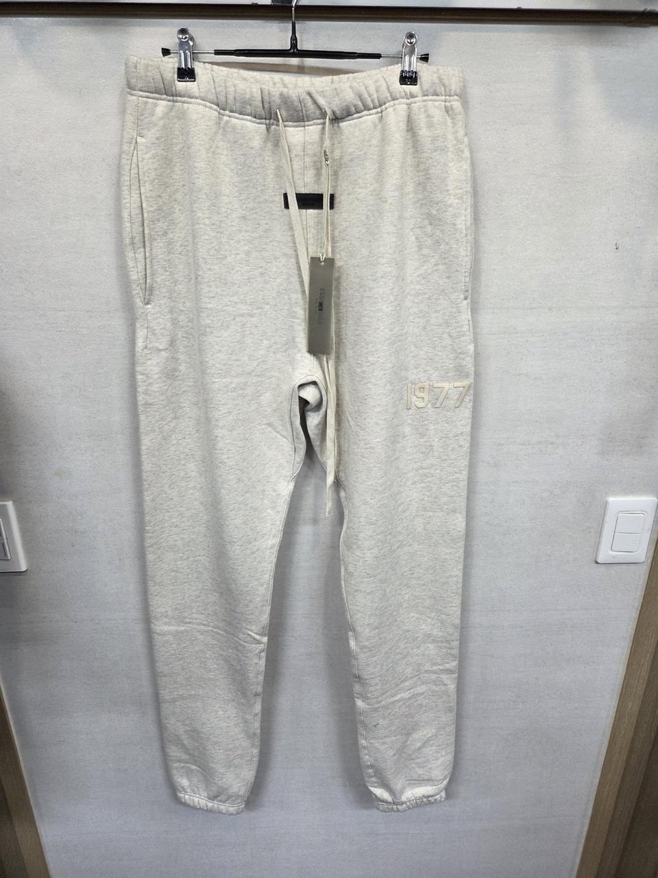 피어오브갓 1977 로고 기모팬츠 m