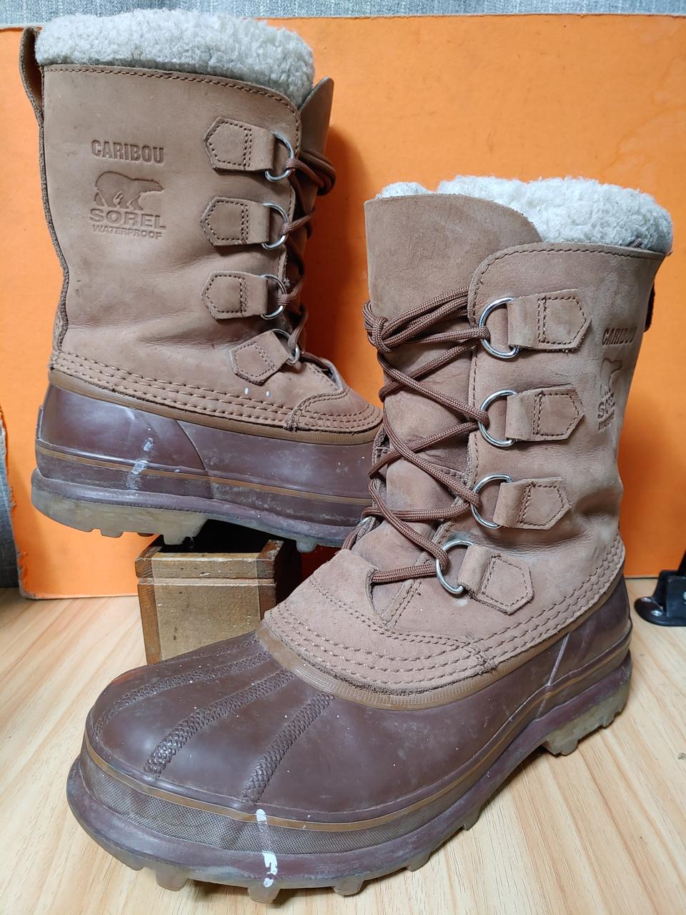 소렐 카리부 방수 방한부츠(US8표기260추천사이즈265)