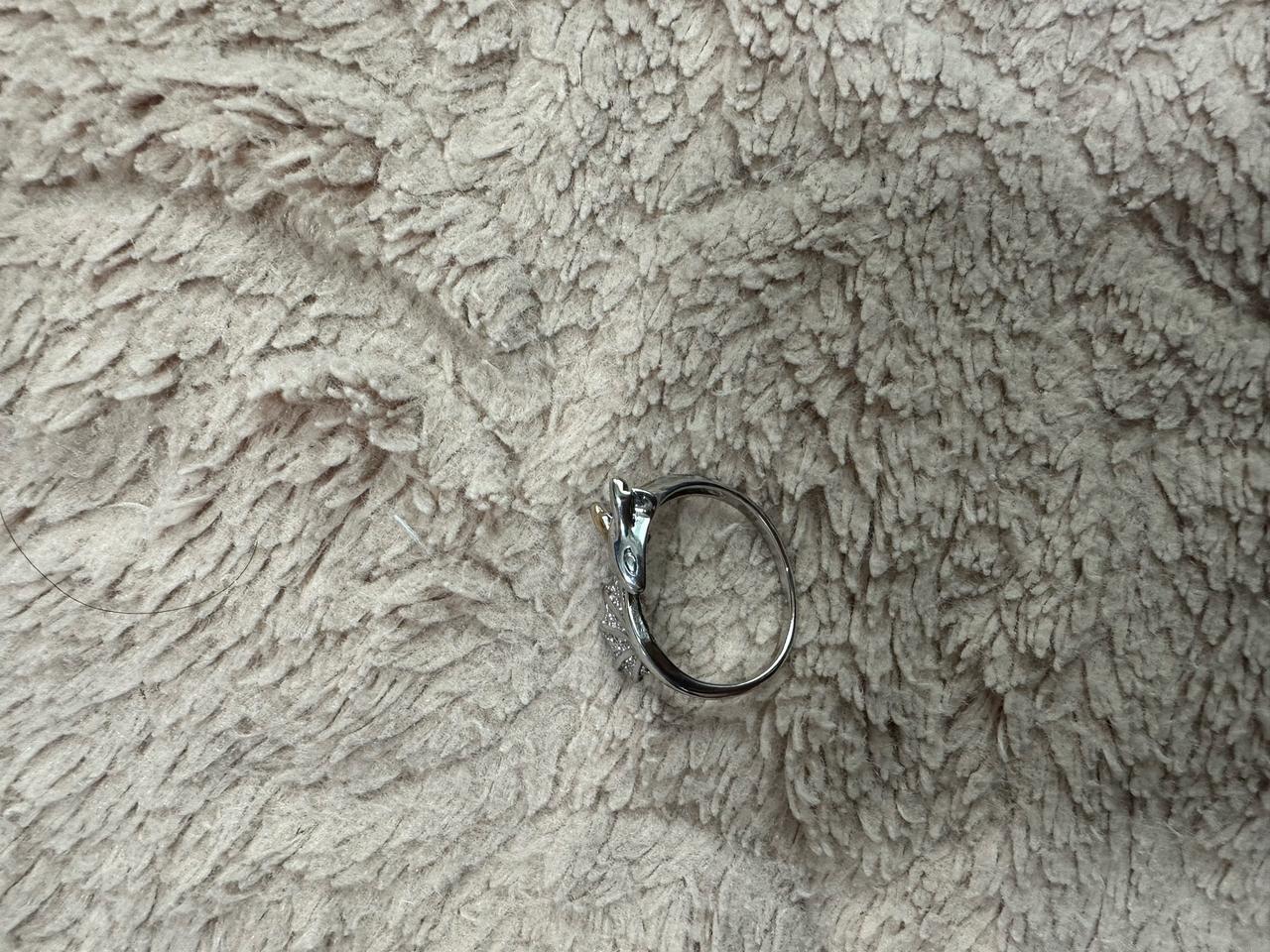 미사용 실버 투슬리스 캐릭터 오픈링 반지 (남녀공용) 판매합니다