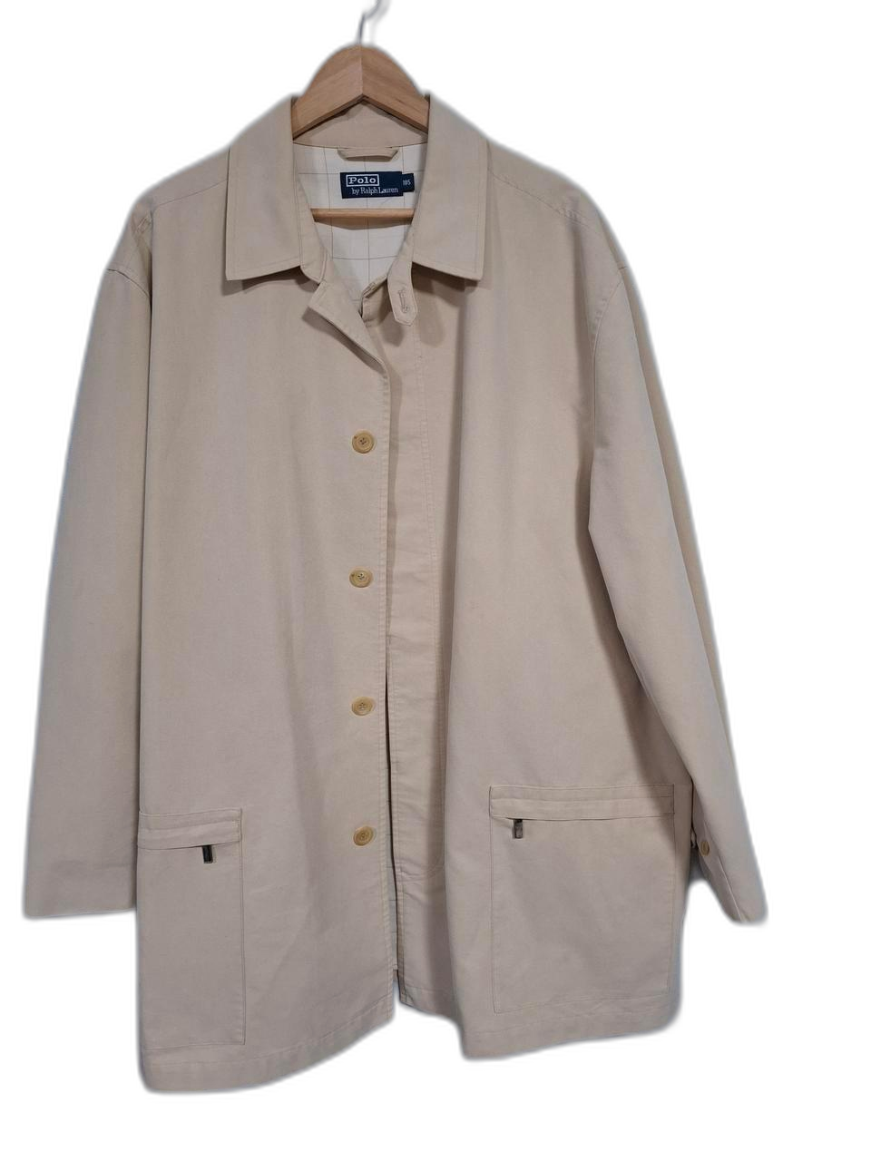 폴로 간절기 면코트 XL