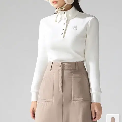 페어라이어 골프웨어 24년 패딩 플레어 스커트 치마 라운딩 여자 여성