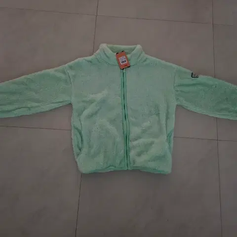 젤리스푼 민트색 뽀글이 플리스 집업 150사이즈 새제품