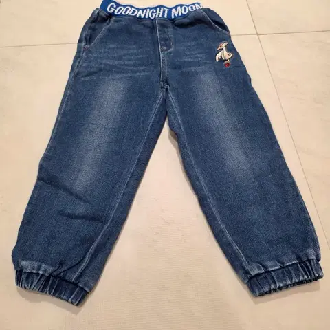 베베드피노 GOODNIGHT MOON 아동 데님 조거팬츠 120사이즈