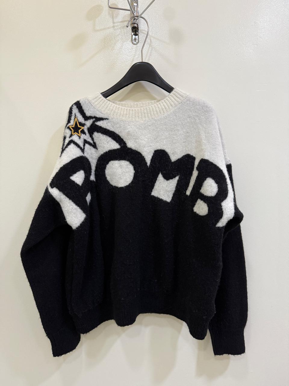 simona corsellini 포인트 니트 정품