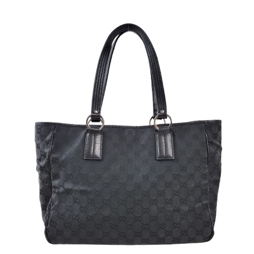 정품 구찌 블랙 자가드 숄더백