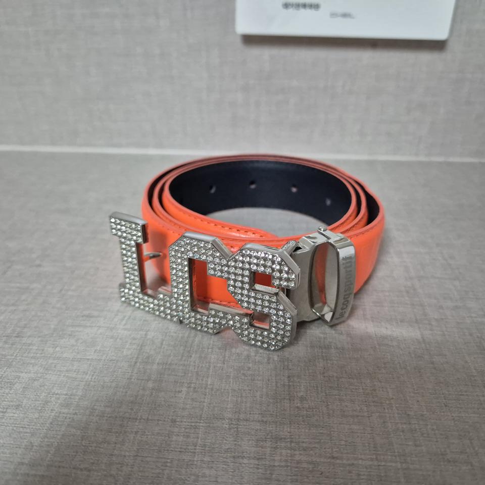 27-31)르꼬끄 골프 벨트 가죽 오렌지 여성용 