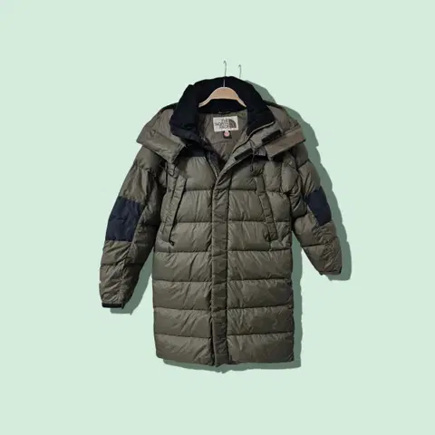노스페이스 New AK 패딩 점퍼 카키 800P
