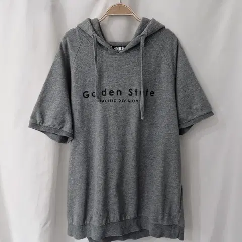 NBA 남여공용 후드 반팔 티