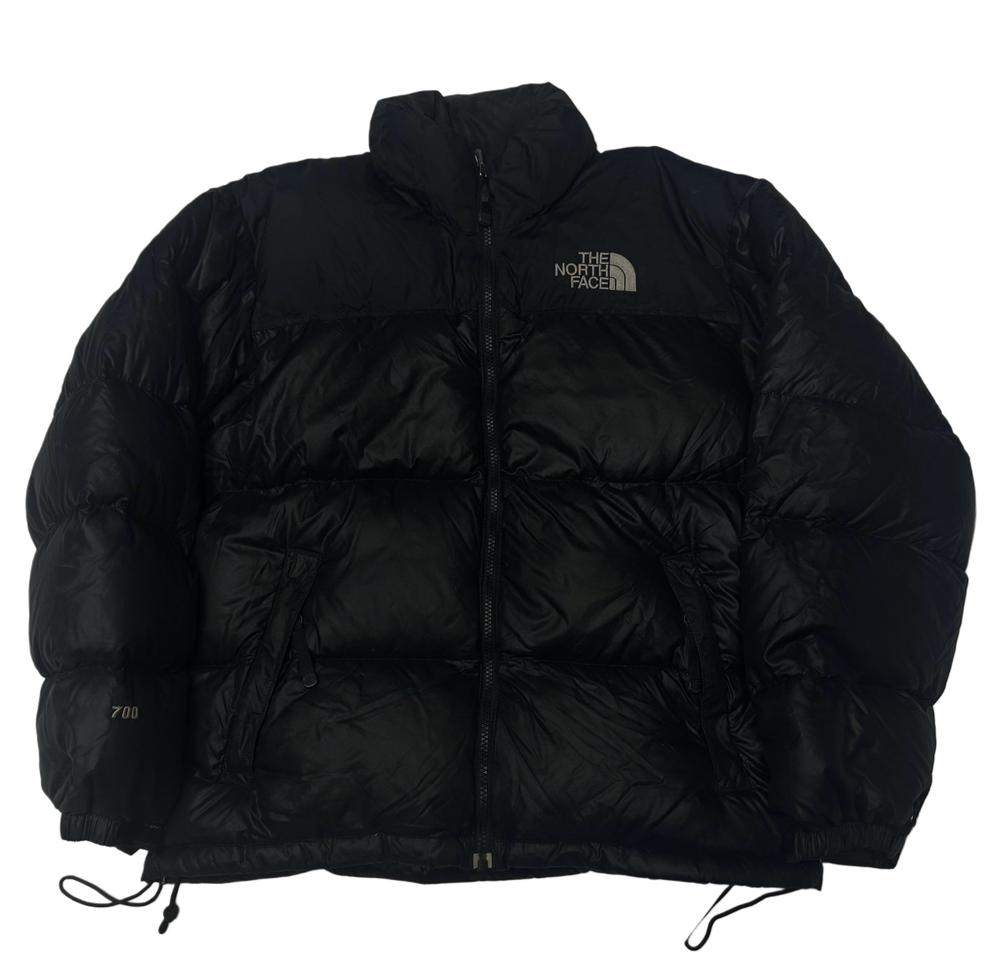 노스페이스 700 눕시 블랙숏패딩 95