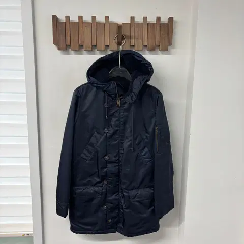 아페쎄 네이비 야상패딩