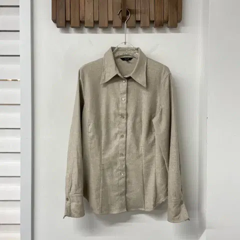 마시모두띠 베이지 셔츠