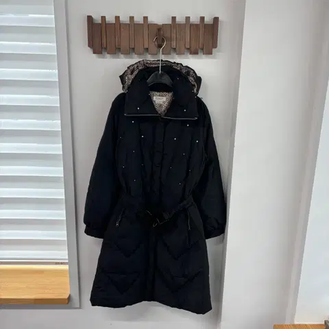 비앙카 블랙 롱패딩