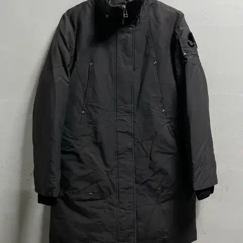 100 무스너클 덕다운 오리털 패딩파카 정품