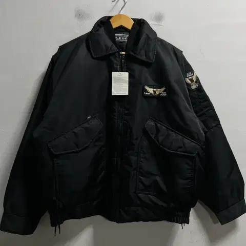 미사용 110 T.BUC AIR FORCE 항공점퍼 정품