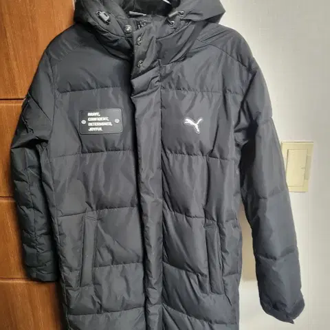 puma키즈롱패딩(150)