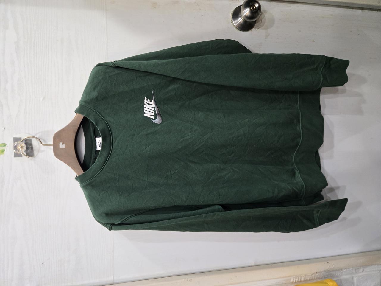 M,95 )) NIKE 나이키 그린 맨투맨! 색상 이뻐요!~