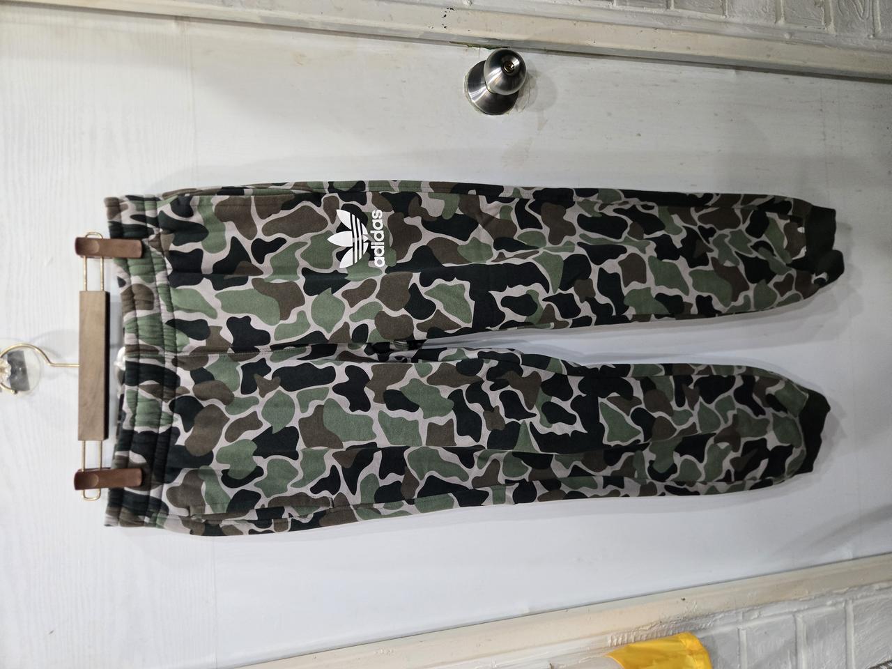 105,XL )) adidas 아디다스 카모 조거팬츠 바지!