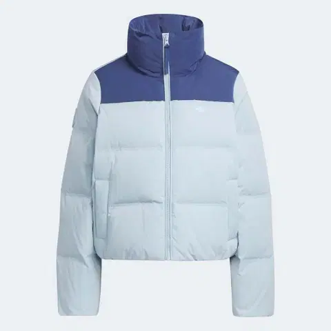 S 아디다스 패딩 블루/네이비 여성용 IU4814